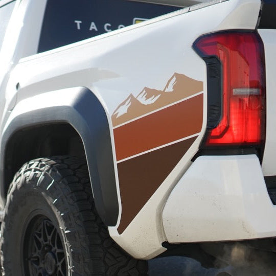 2024+ Tacoma Lower Bedside Decals