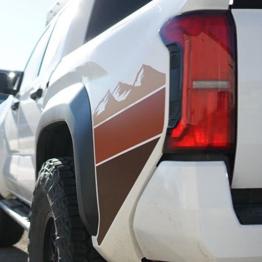 2024+ Tacoma Lower Bedside Decals