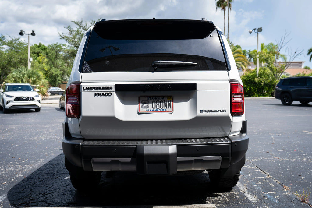 Black "PRADO" Acrylic Emblem - 2024+ Land Cruiser