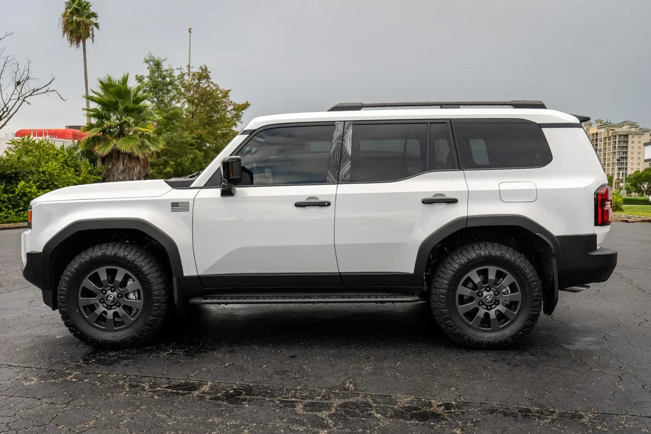 Topographic B Pillar Overlays - 2024+ Land Cruiser / GX 550