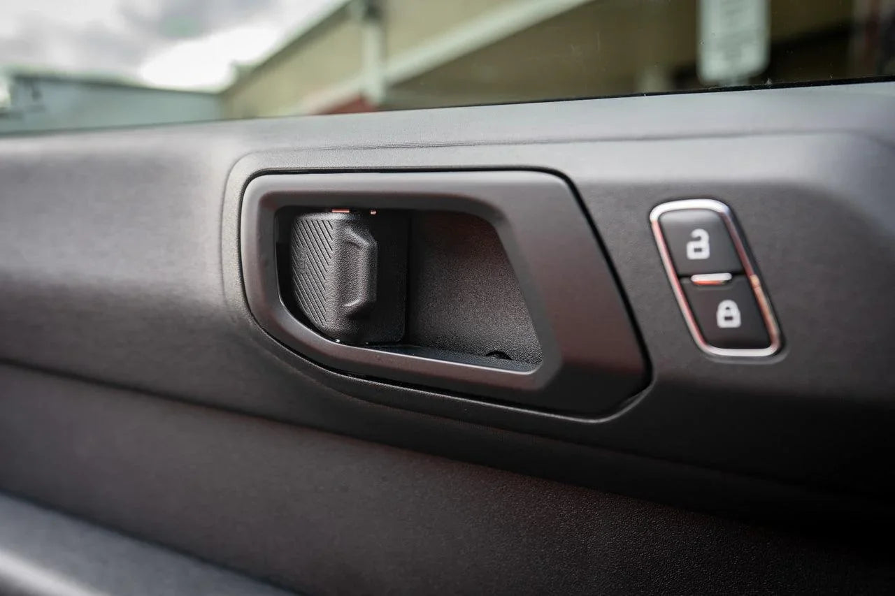 Solid Color Interior Door Handle Overlays (Printed Series) - 2021+ Bronco