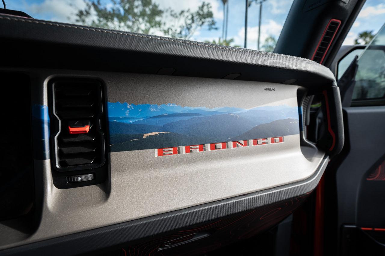 Infinity Landscape 3 Piece Dash Kit (Printed Series) - 2021+ Bronco