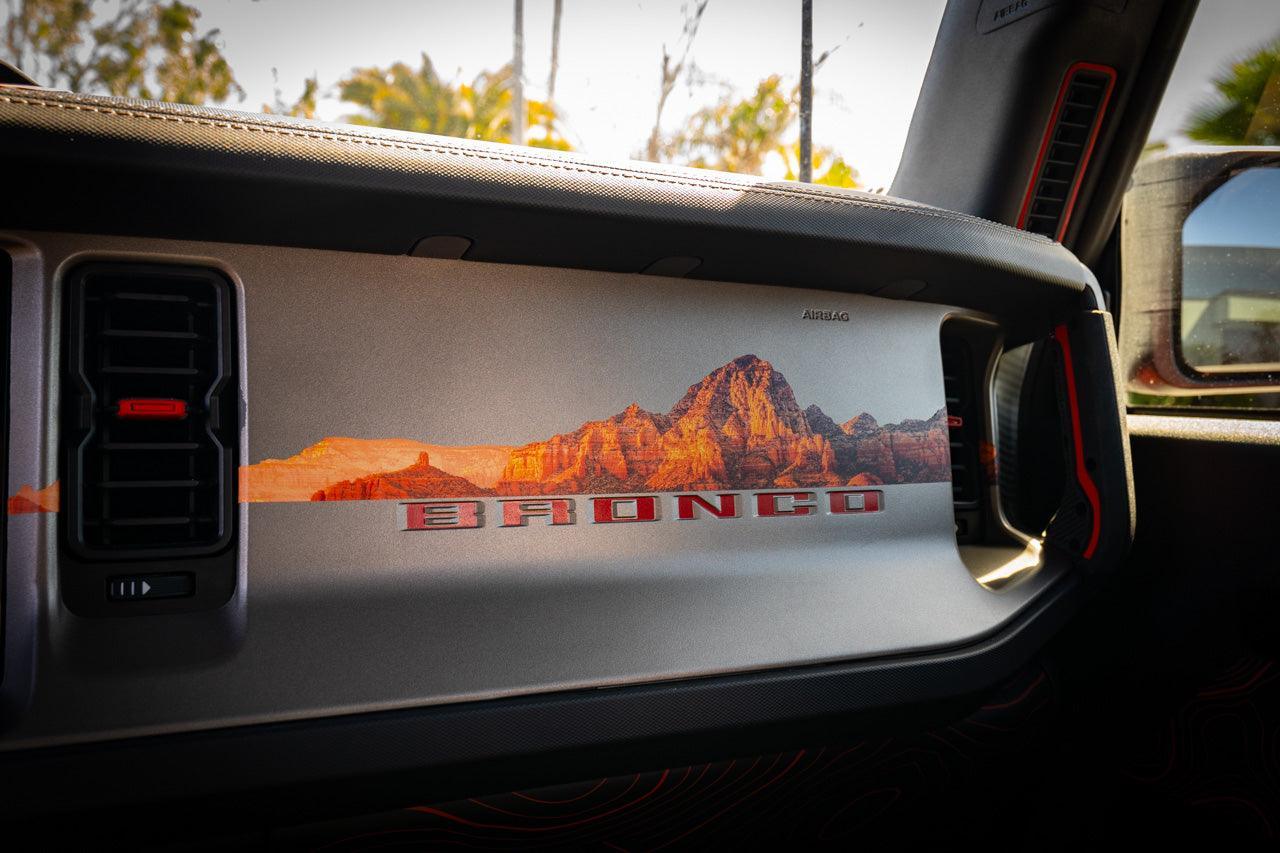Infinity Landscape 3 Piece Dash Kit (Printed Series) - 2021+ Bronco