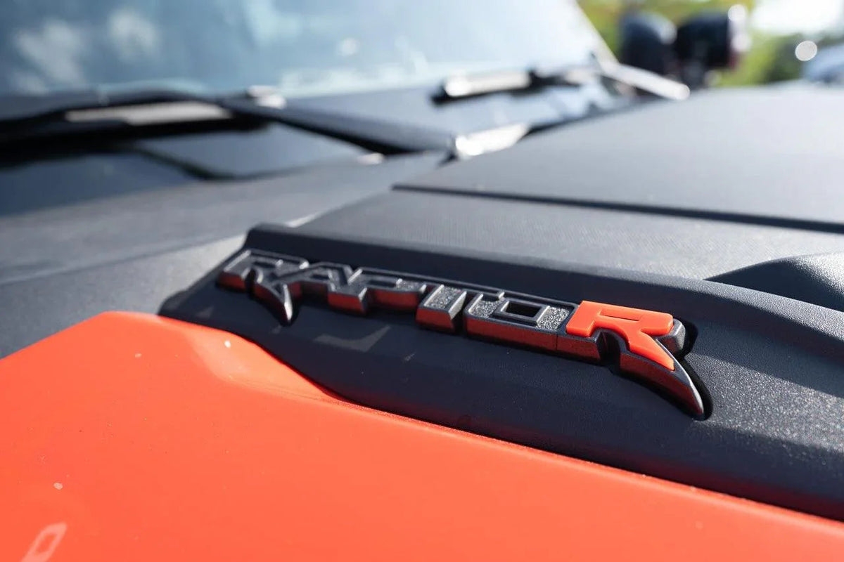 R Inlay for Hood Emblems - 2022+ Bronco Raptor