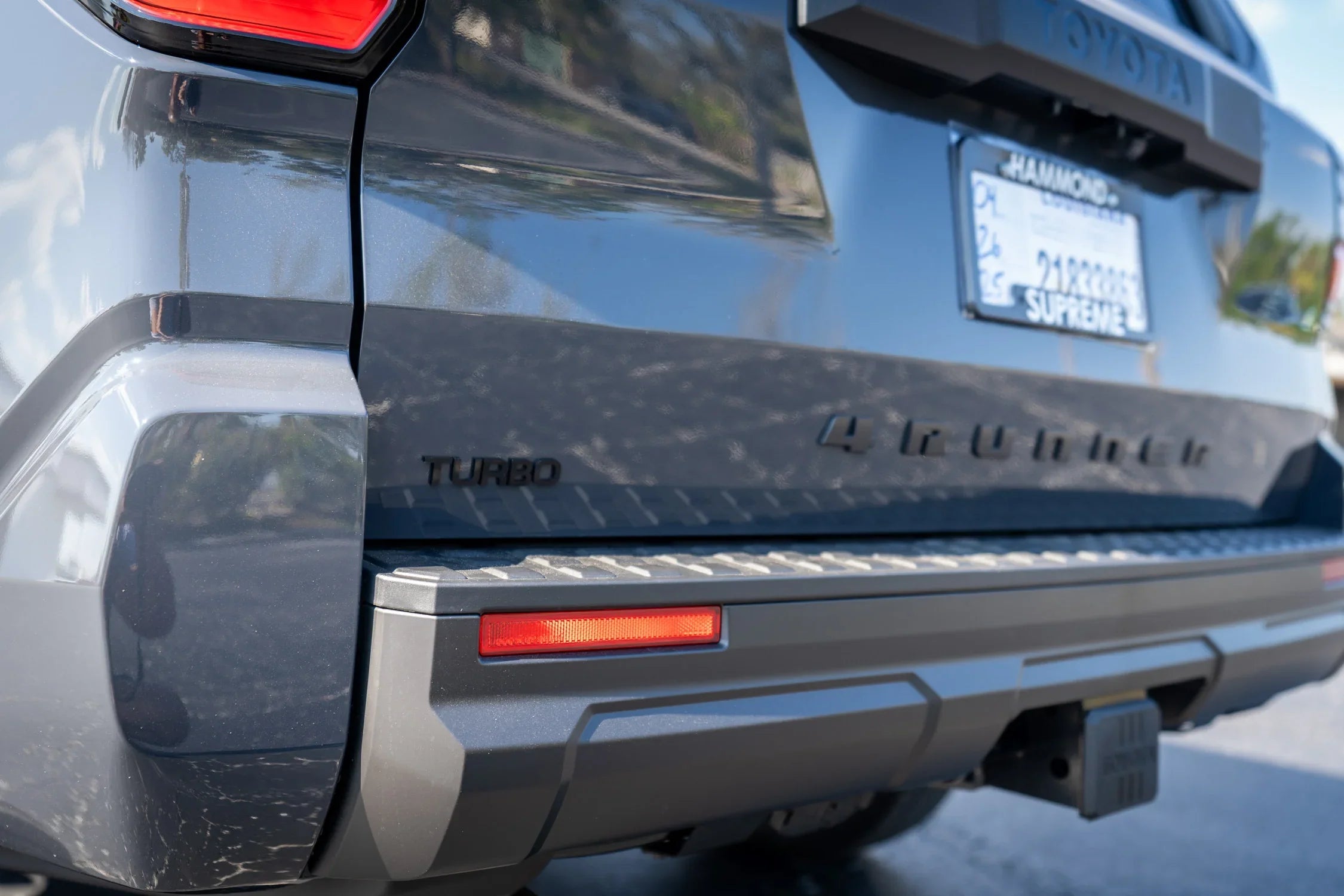 TURBO Acrylic Laser Series Tailgate Badge - 2024+ Land Cruiser / Tacoma / 2025+ 4Runner