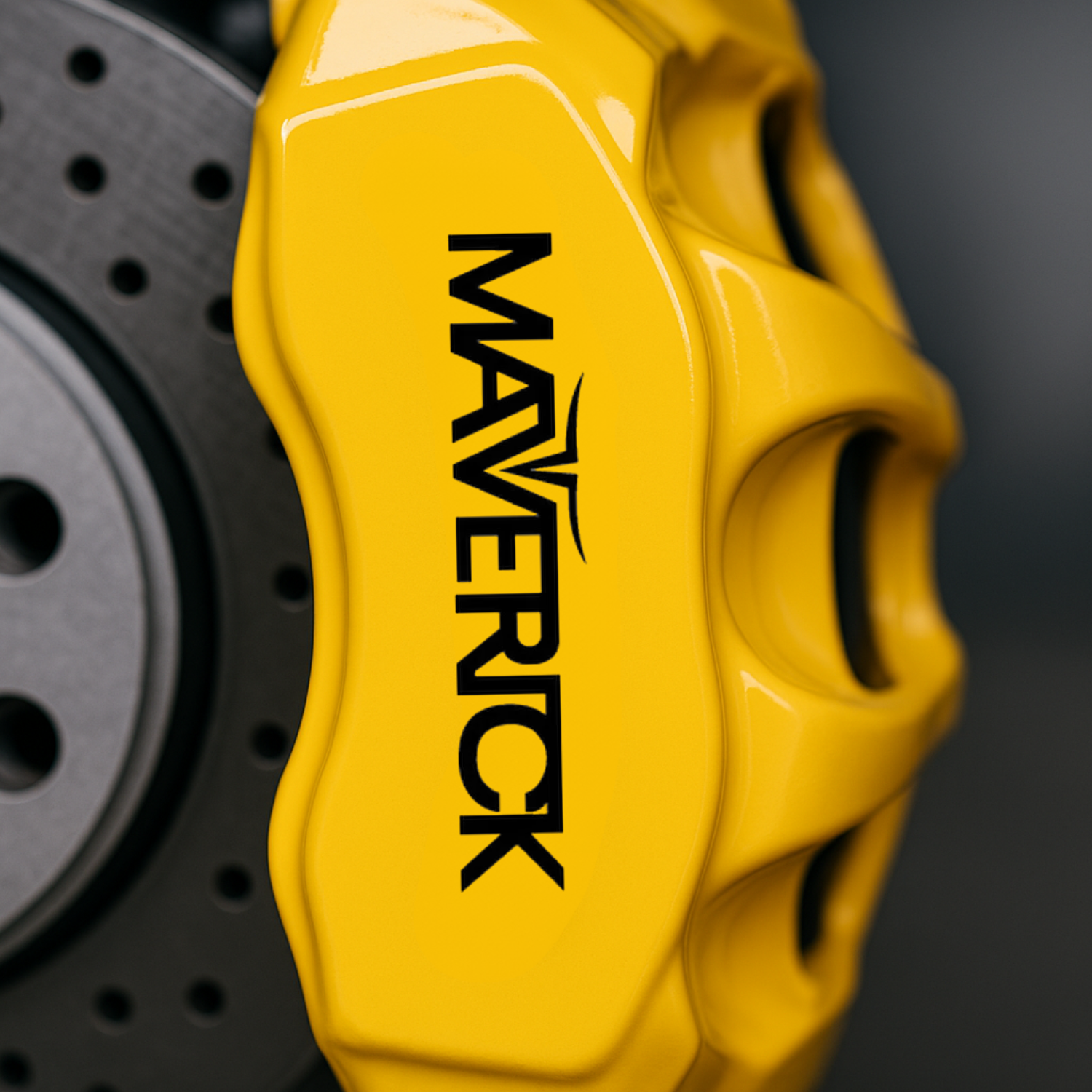 Ford Maverick Brake Caliper Decals - Set of 8 (6" to 3") Premium Vinyl Graphics