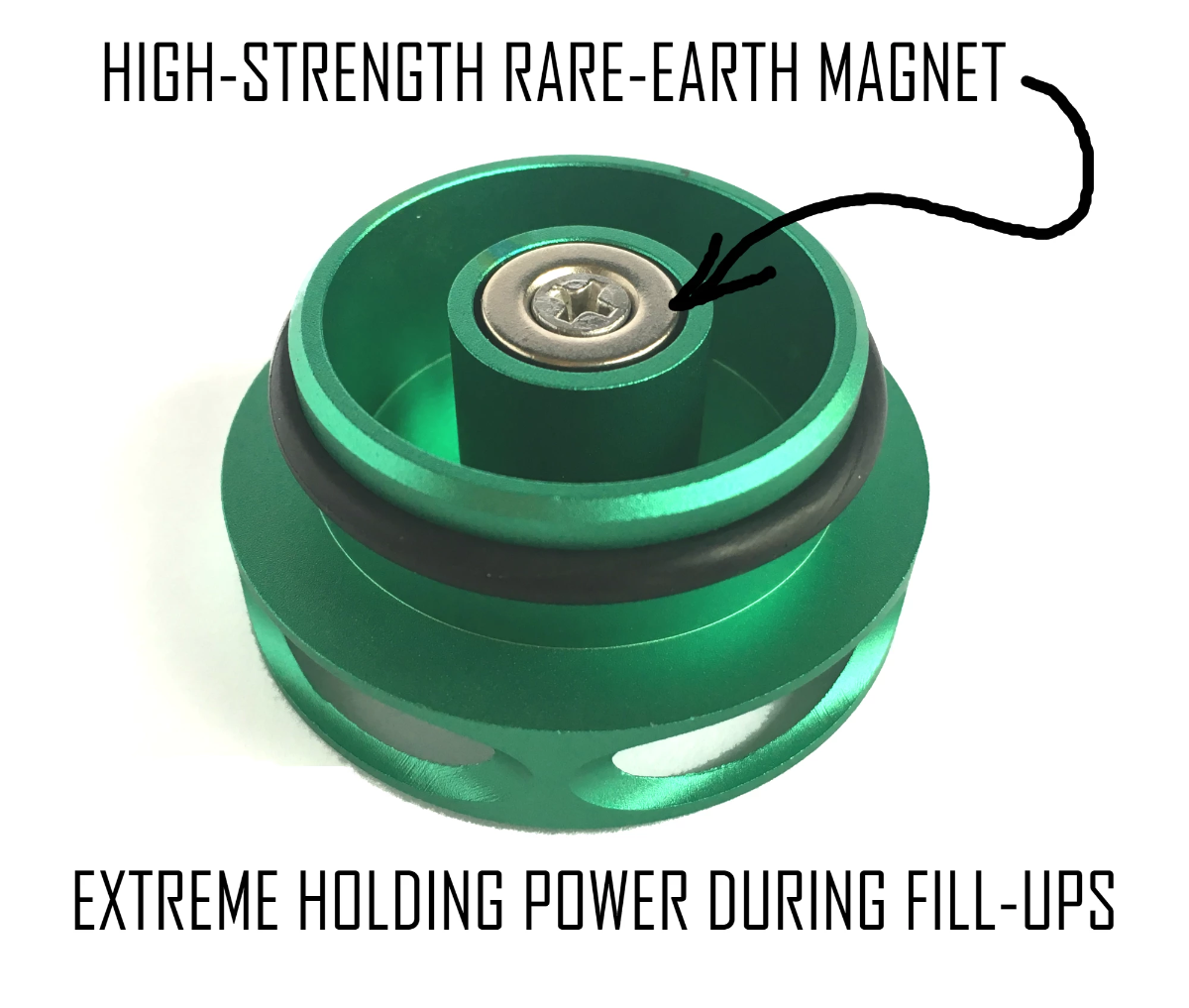MAGNETIC FUEL CAP & DEF CAP FOR DODGE RAM