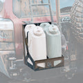 Dual Jerry Can Carrier / Raw (manufacturer reference photo)