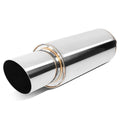 Universal 3.0" Tip Performance Exhaust Muffler 14.7" Length