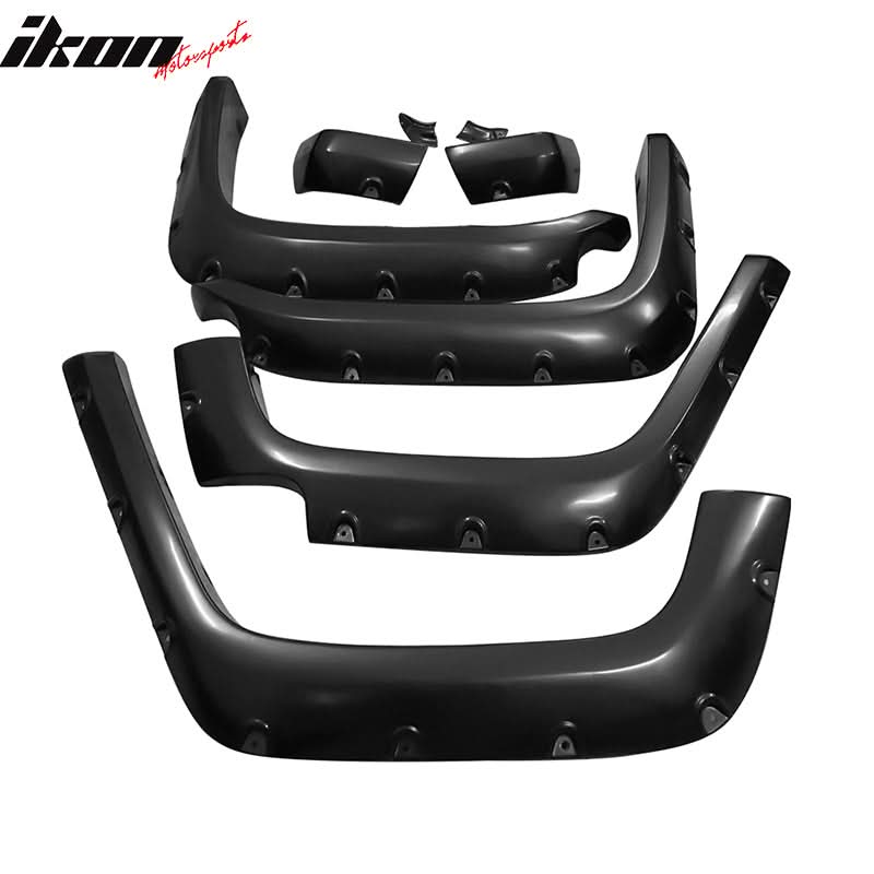 2007-2015 Toyota FJ Cruiser Pocket Fender Flares Wheel Cover ABS 4PC