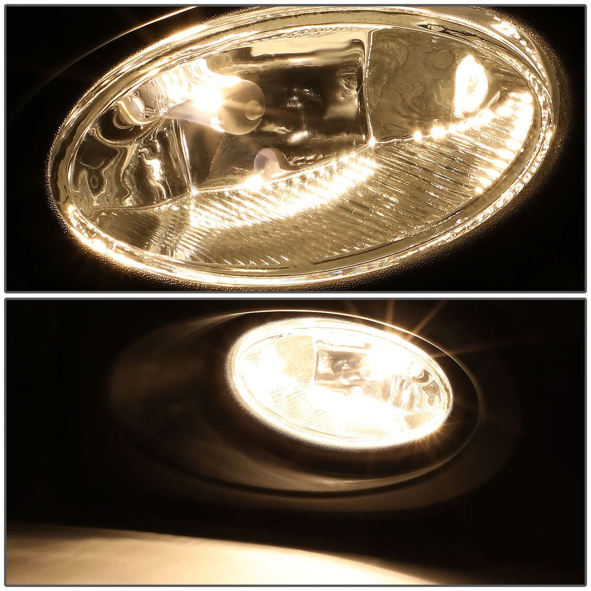 2002-2004 Acura RSX Fog Lights with Switch and H11 Bulb - Clear