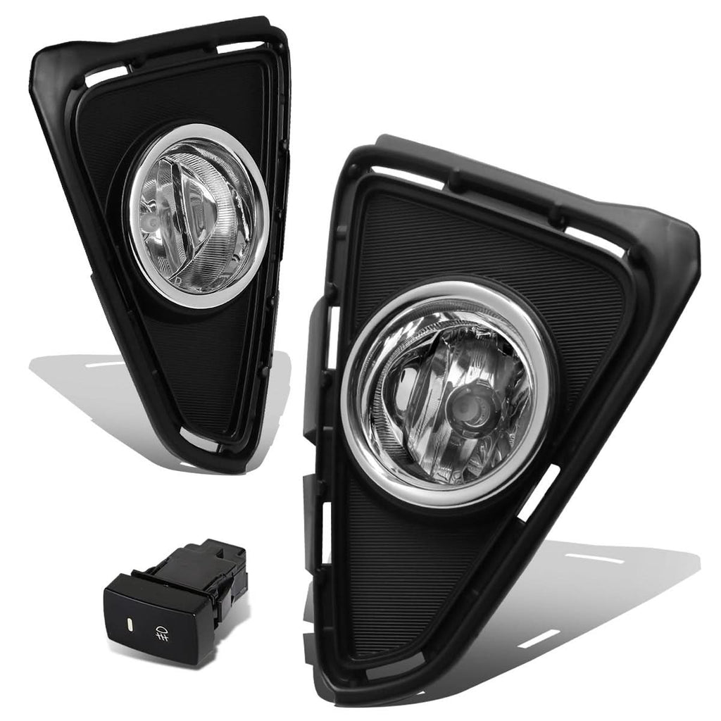 2016 Toyota RAV4 Fog Lights w/ Switch & H16 Bulb - Clear