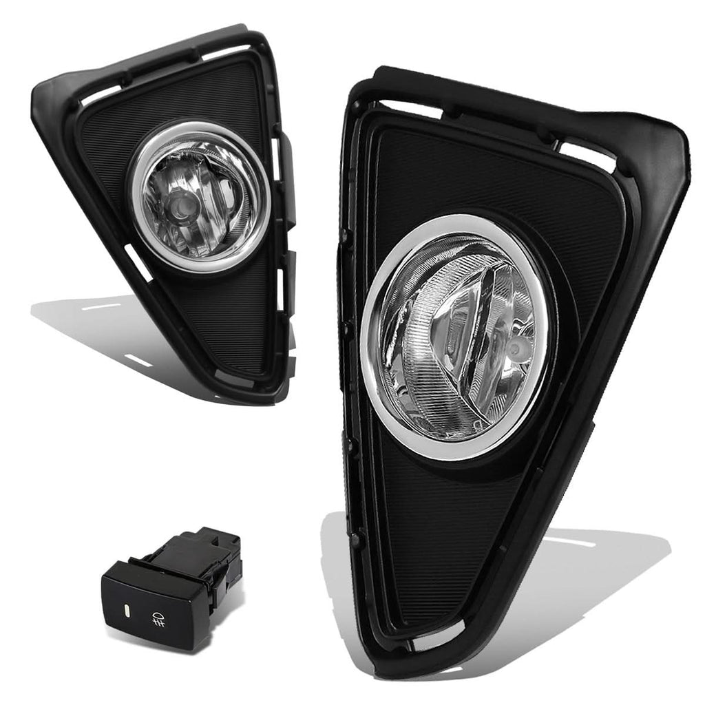 2016 Toyota RAV4 Fog Lights w/ Switch & H16 Bulb - Clear
