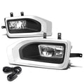 15-18 GMC Yukon Fog Lights w/ Switch & Bezel Chrome Clear