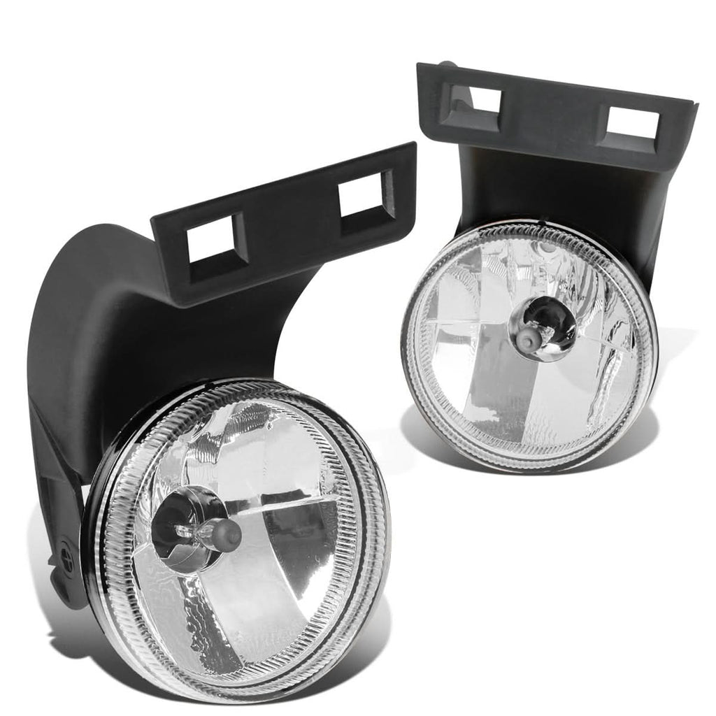 94-98 Dodge Ram 1500 2500 3500 Fog Lights Chrome Clear