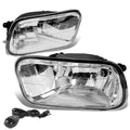 09-12 Dodge Ram 1500/2500/3500 Fog Lights with Switch H10 Chrome