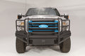 Black Steel Elite Front Bumper • Ford Super Duty