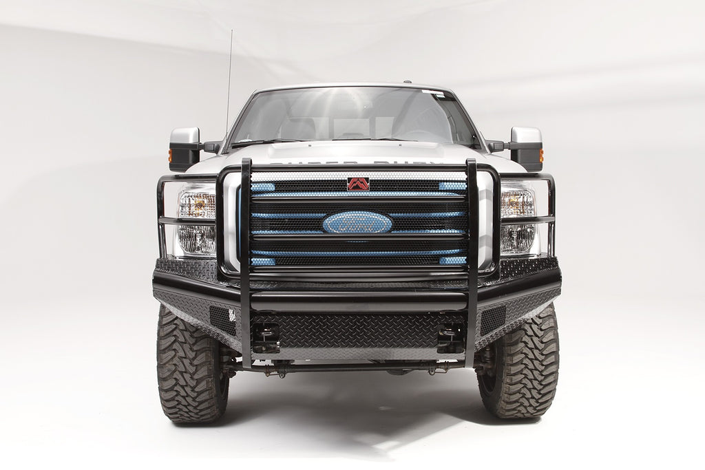 Black Steel Front Bumper • Ford Super Duty