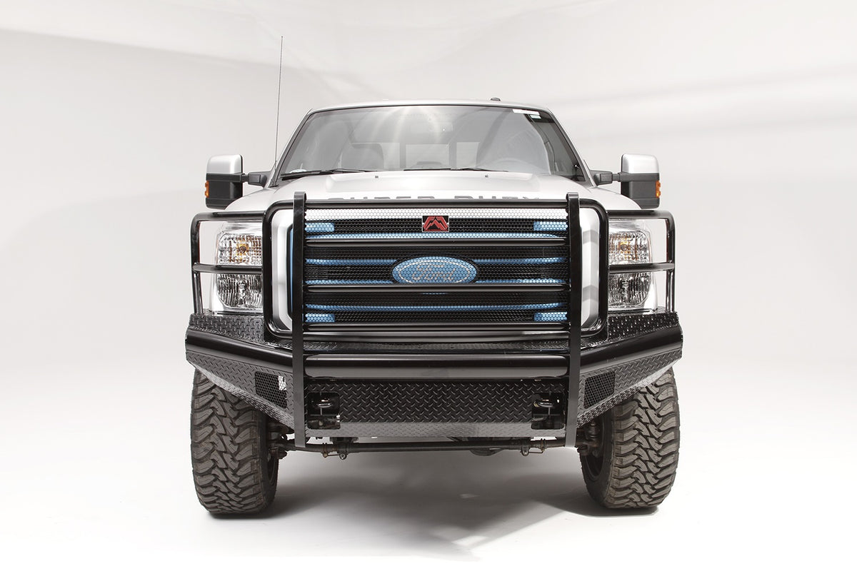 Black Steel Front Bumper • Ford Super Duty