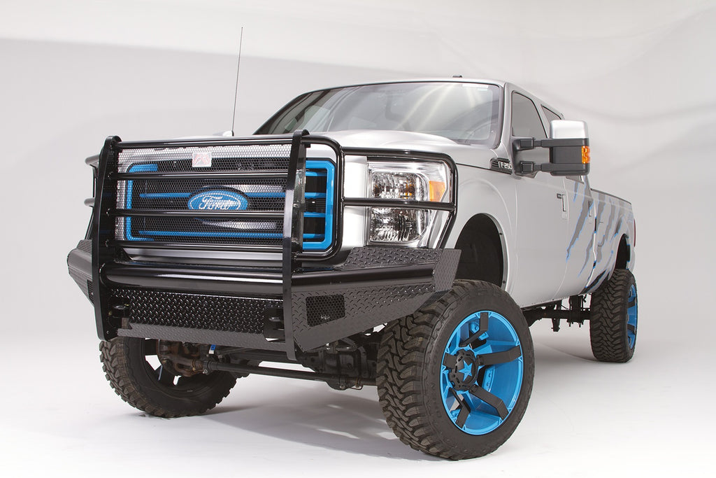 Black Steel Front Bumper • Ford Super Duty