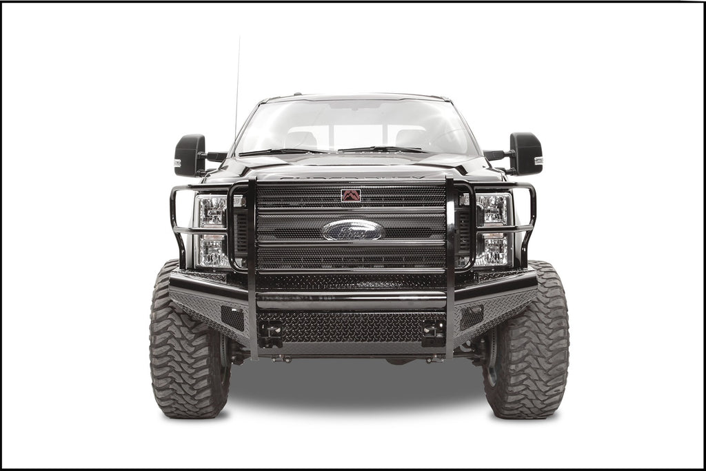 Black Steel Front Bumper • Ford Super Duty