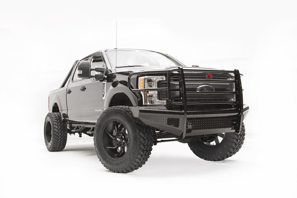 Black Steel Front Bumper • Ford Super Duty