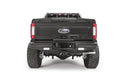 Black Steel Rear Bumper • Ford Super Duty