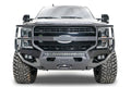 Fab Fours FS17-X4160-1 2017-2022 OE Wheel Well Matrix / Full Guard / Powder Coat front bumper; optional accessories shown