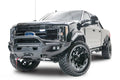 Fab Fours FS17-X4162-1 2017-2022 OE Wheel Well Matrix / Pre-Runner Guard / Powder Coat front bumper; optional accessories shown