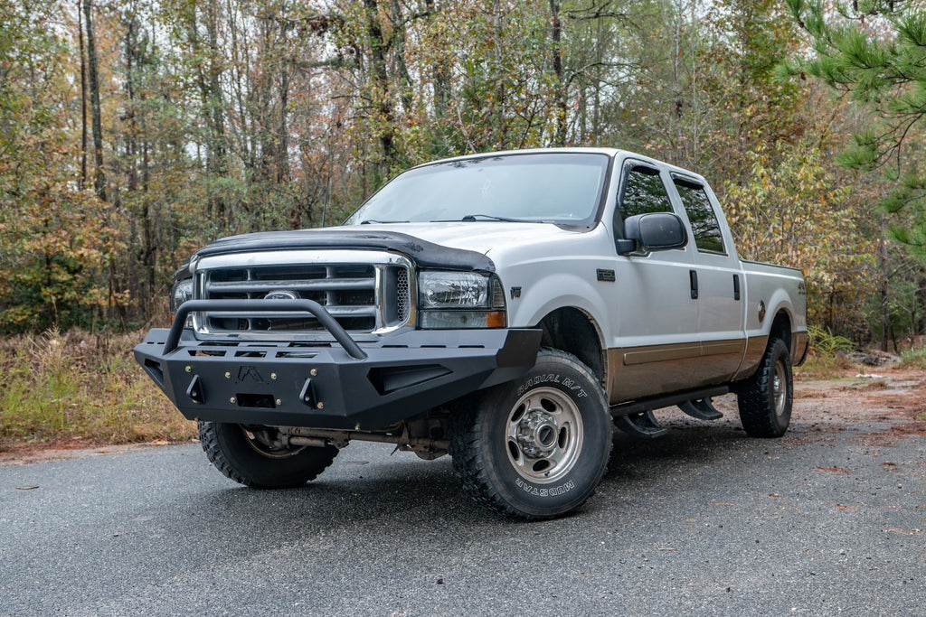 Red Steel Front Bumper • Ford Super Duty