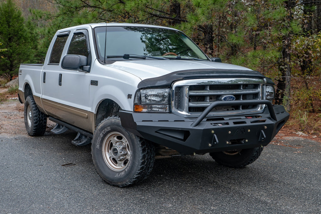 Red Steel Front Bumper • Ford Super Duty
