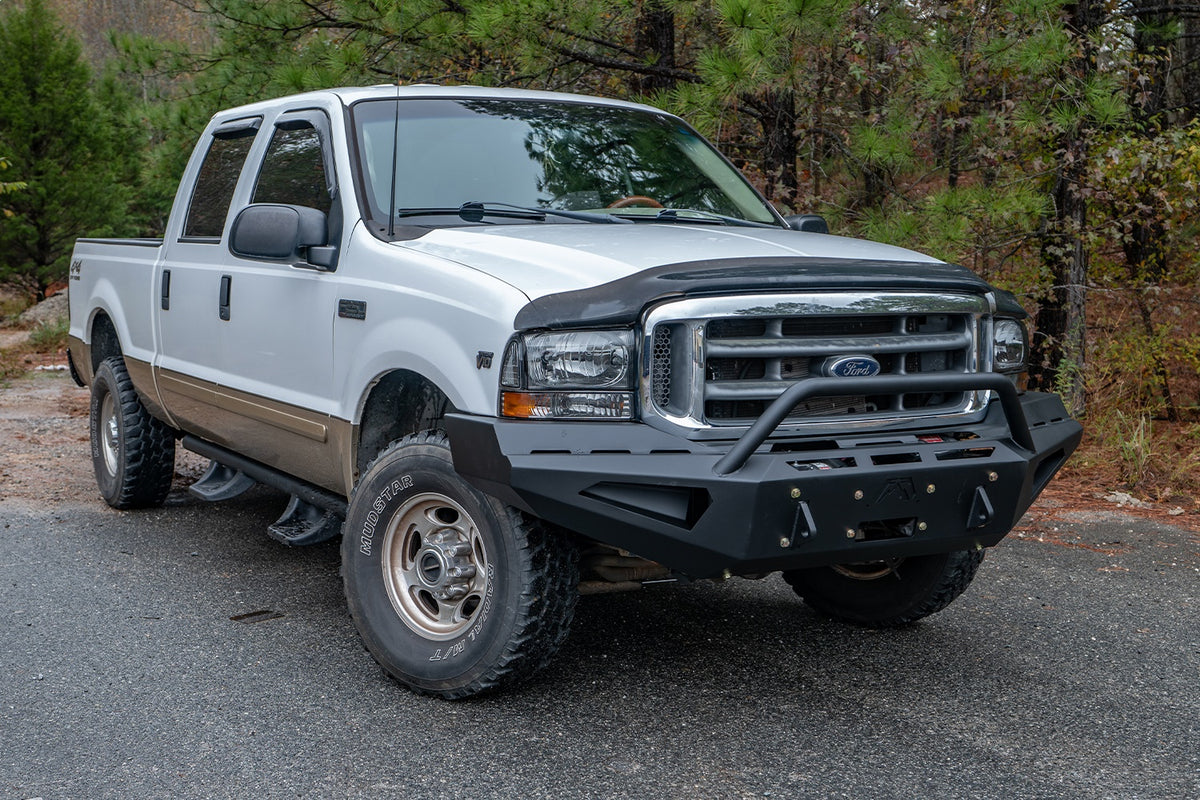 Red Steel Front Bumper • Ford Super Duty