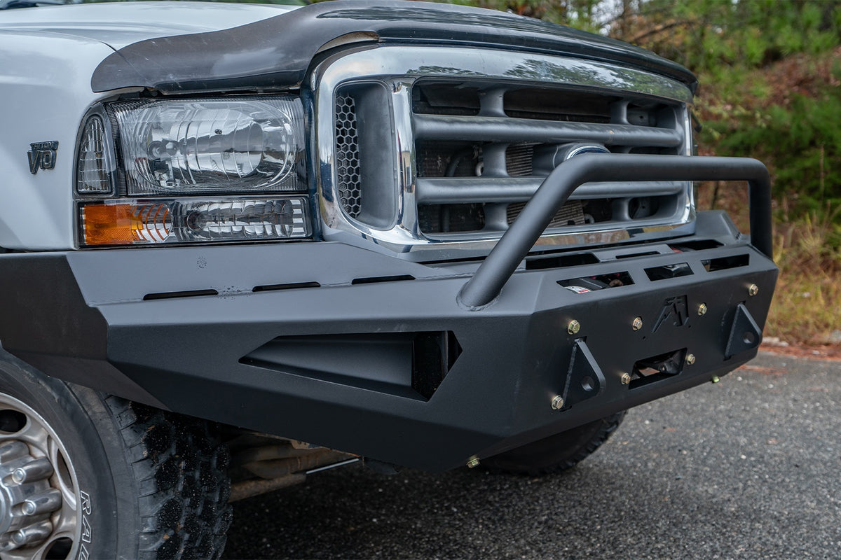 Red Steel Front Bumper • Ford Super Duty