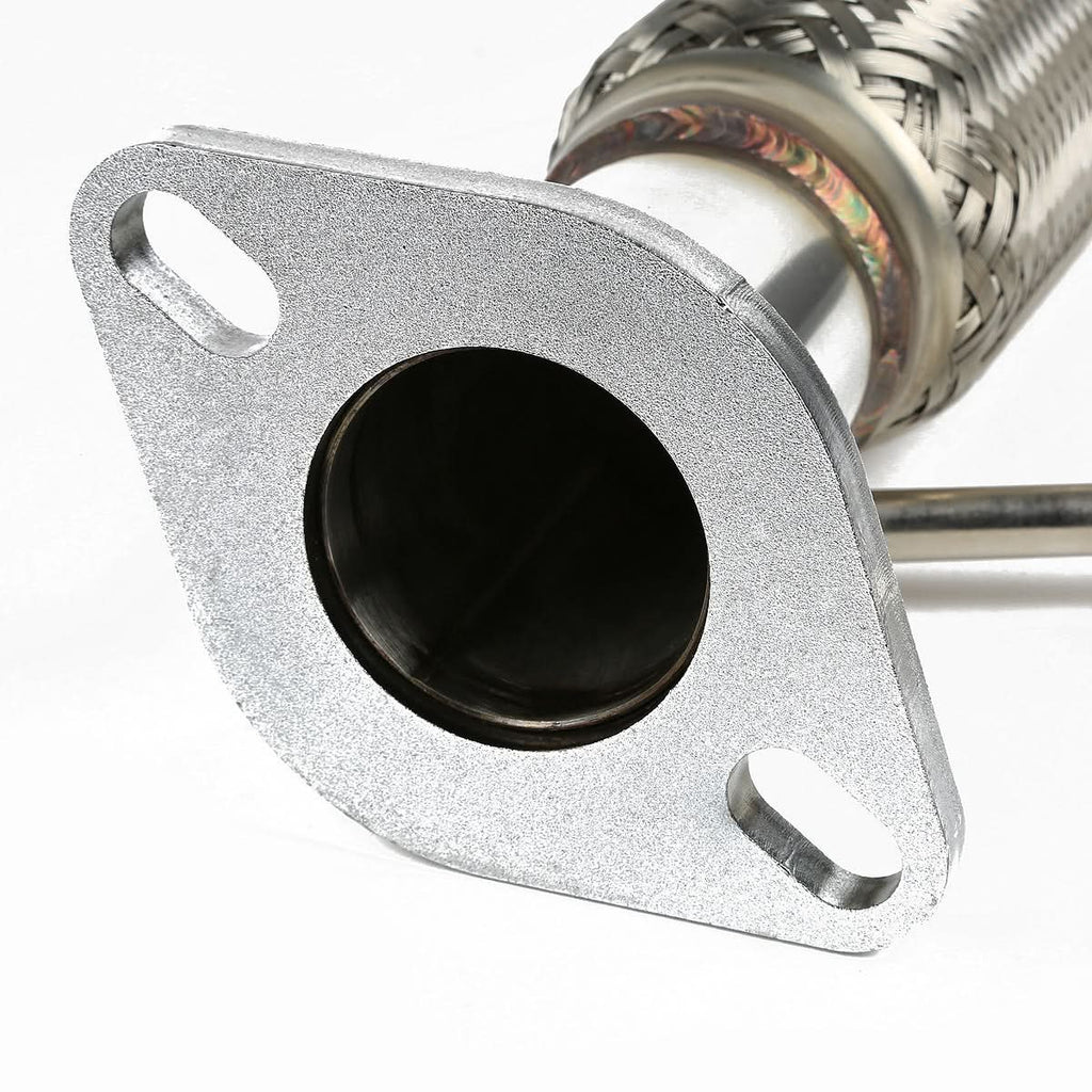 2.00" Flex Pipe 13" Length 2-Bolt Flange Ford Mazda Mercury