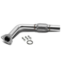 97-01 Toyota Flex Pipe 2.00" IN / 2.50" OUT 3-Bolt Flange+O2 Port
