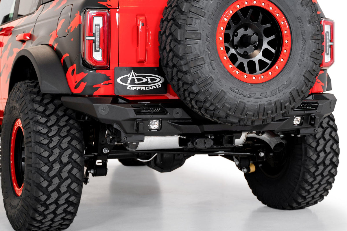 2021 - 2023 Ford Bronco Stealth Fighter Rear Bumper