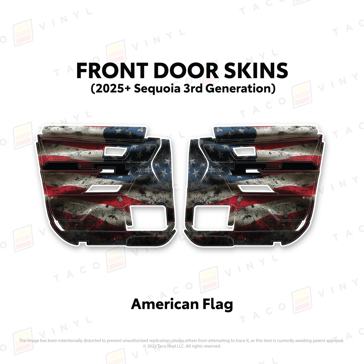 2023+ Sequoia Door Skins