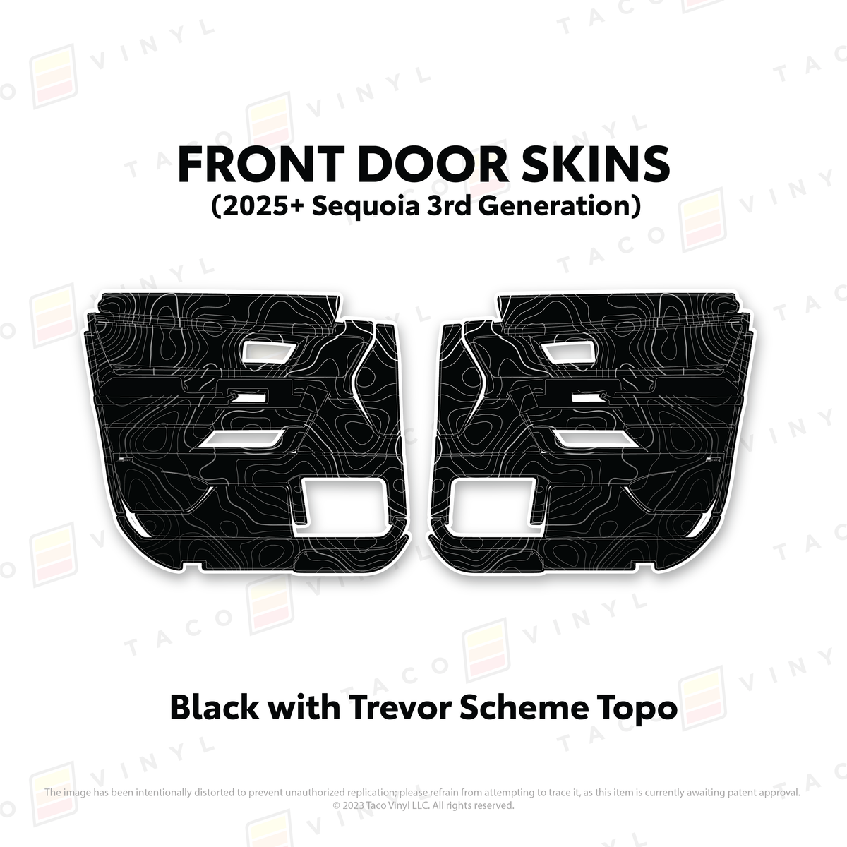 2023+ Sequoia Door Skins