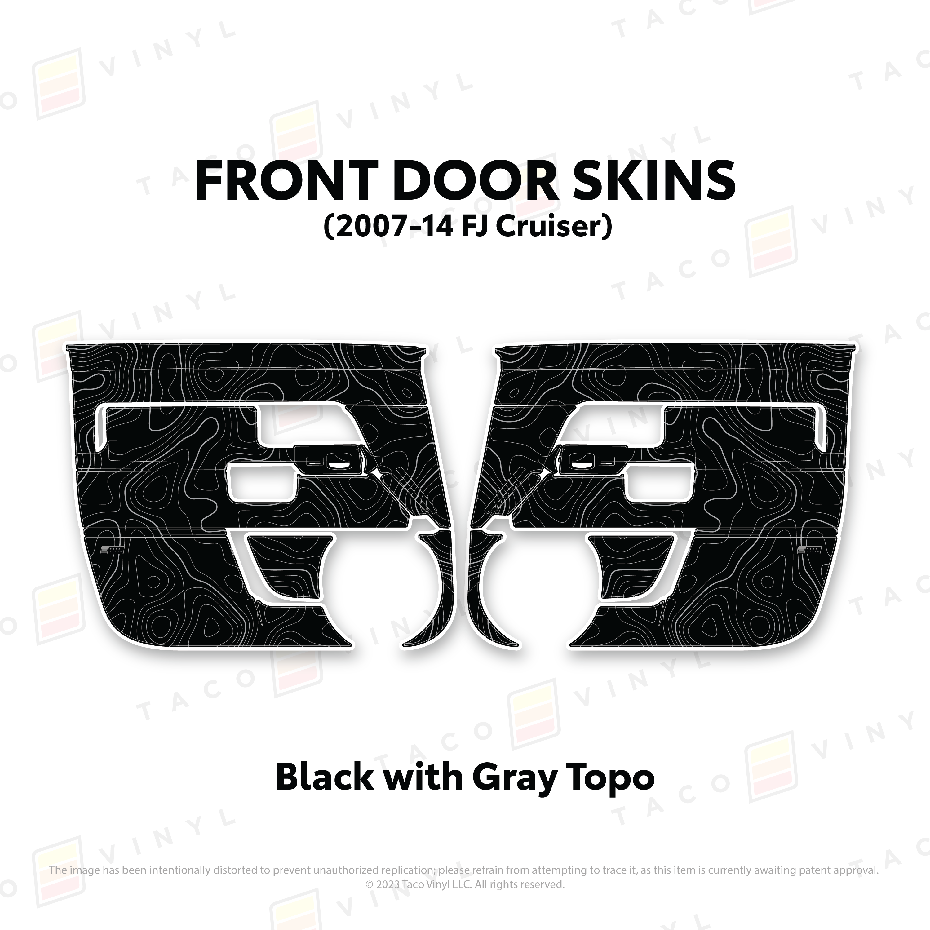 FJ Cruiser Door Skins