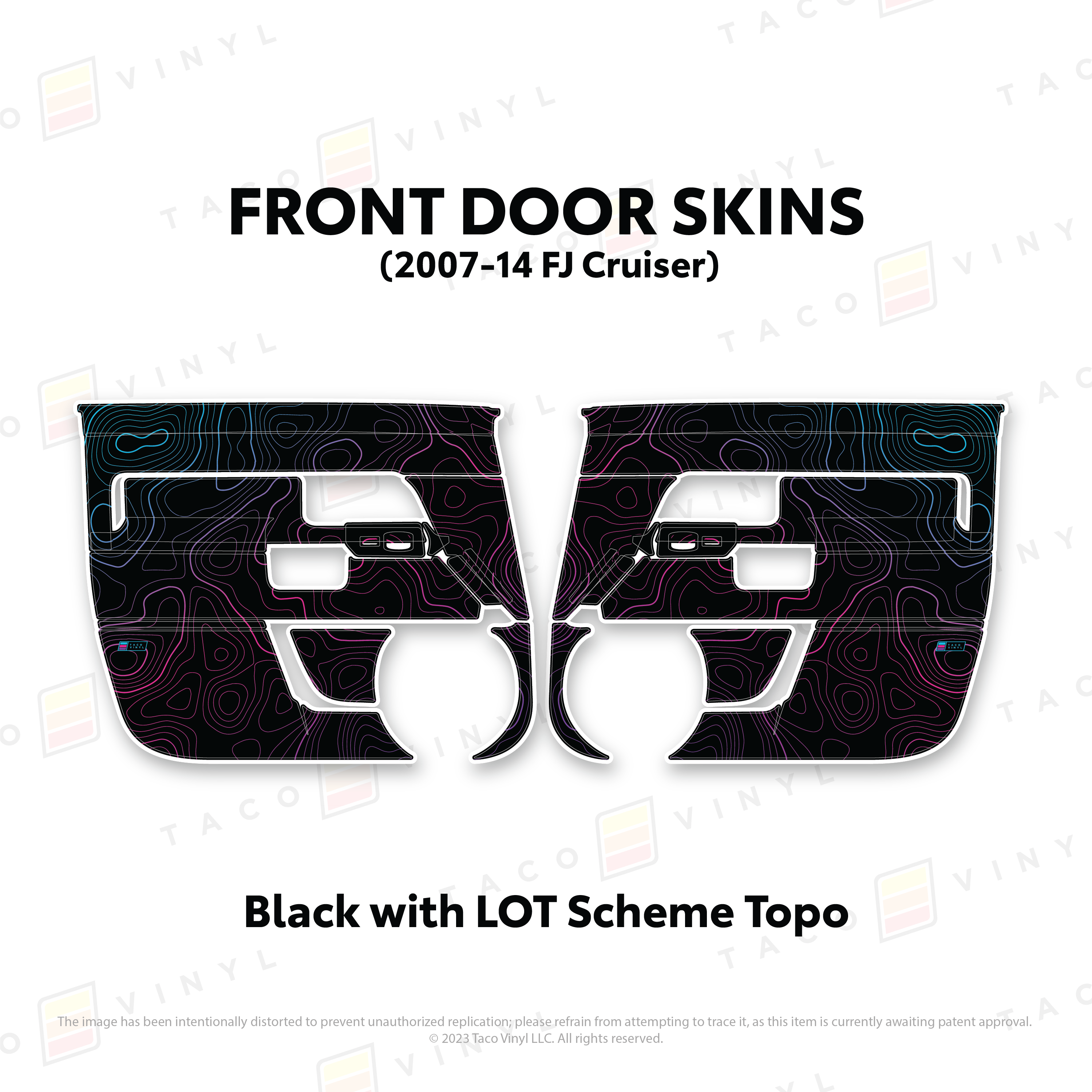 FJ Cruiser Door Skins