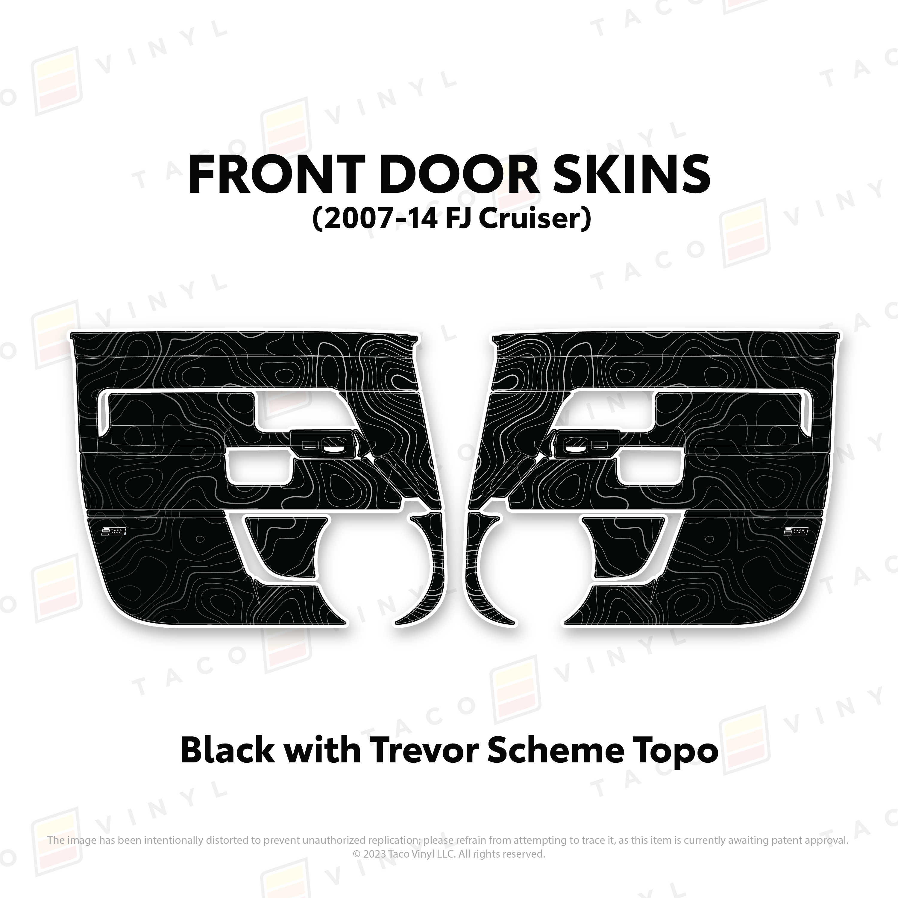 FJ Cruiser Door Skins