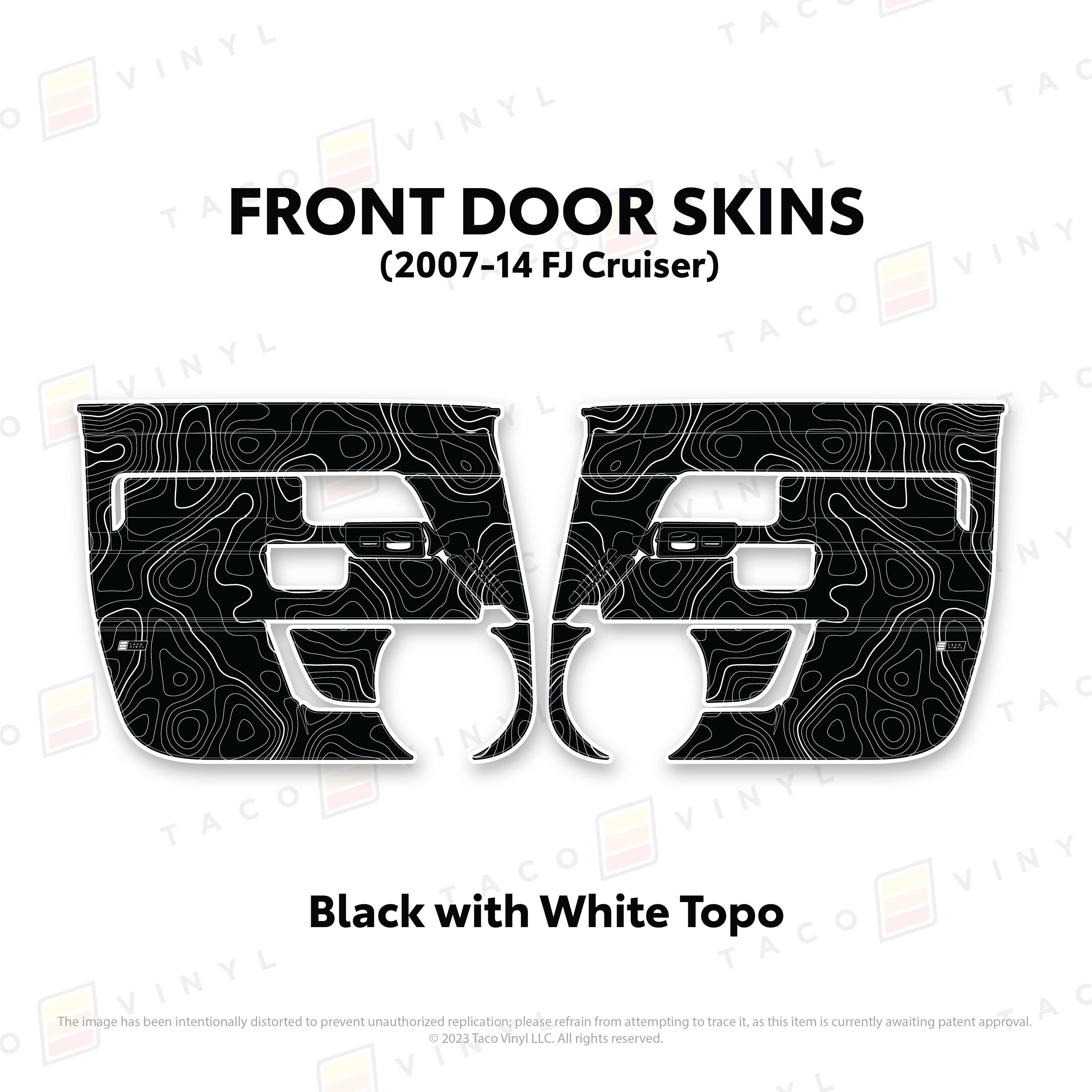FJ Cruiser Door Skins