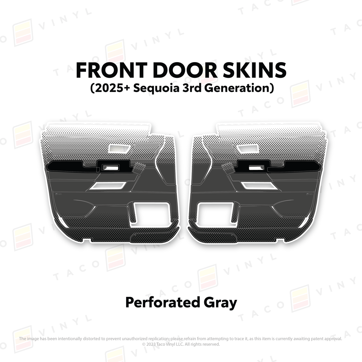 2023+ Sequoia Door Skins