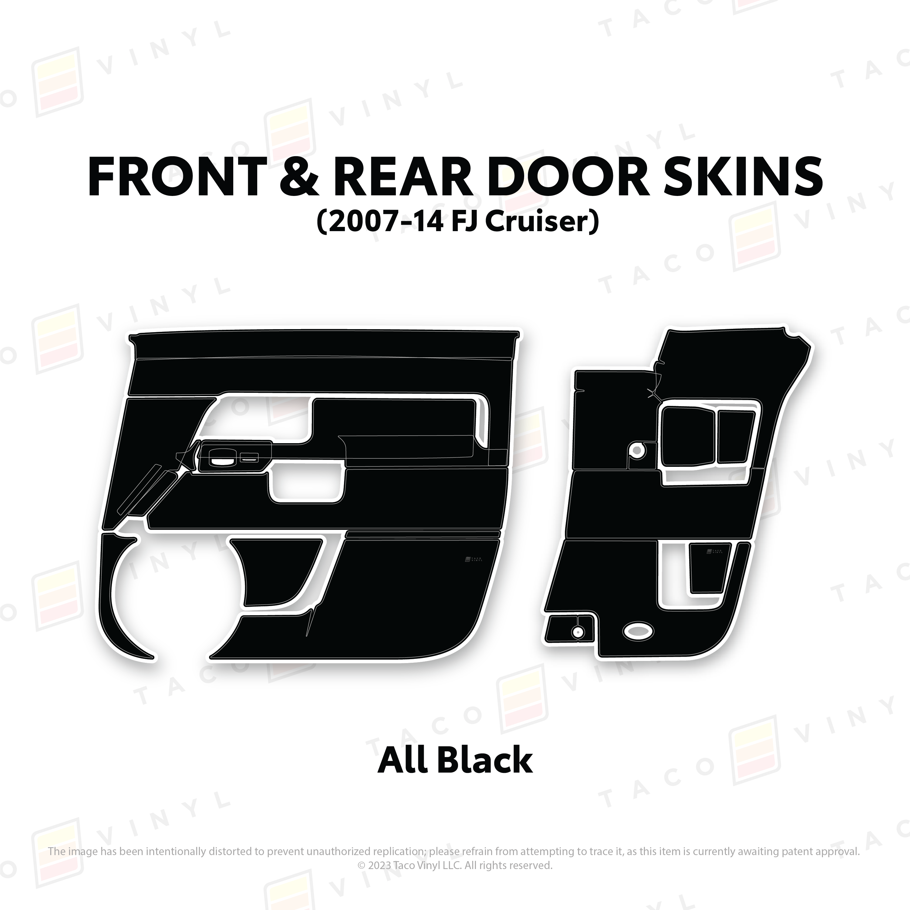 FJ Cruiser Door Skins