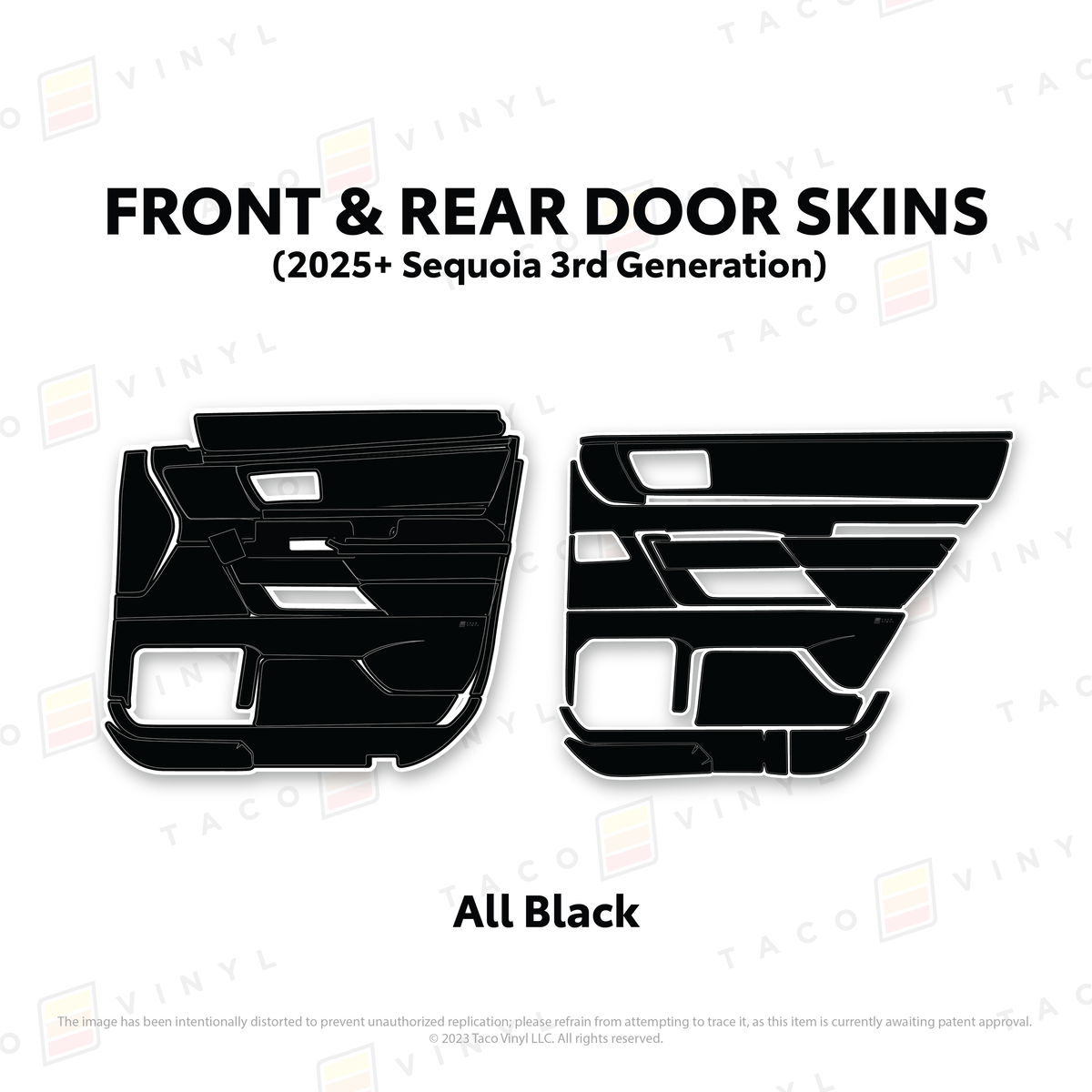 2023+ Sequoia Door Skins