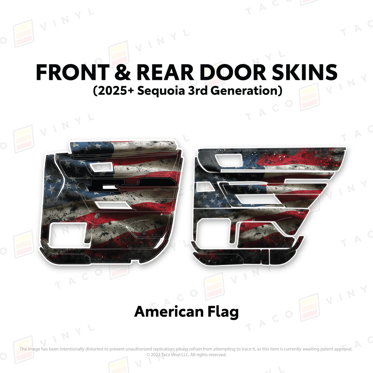 2023+ Sequoia Door Skins