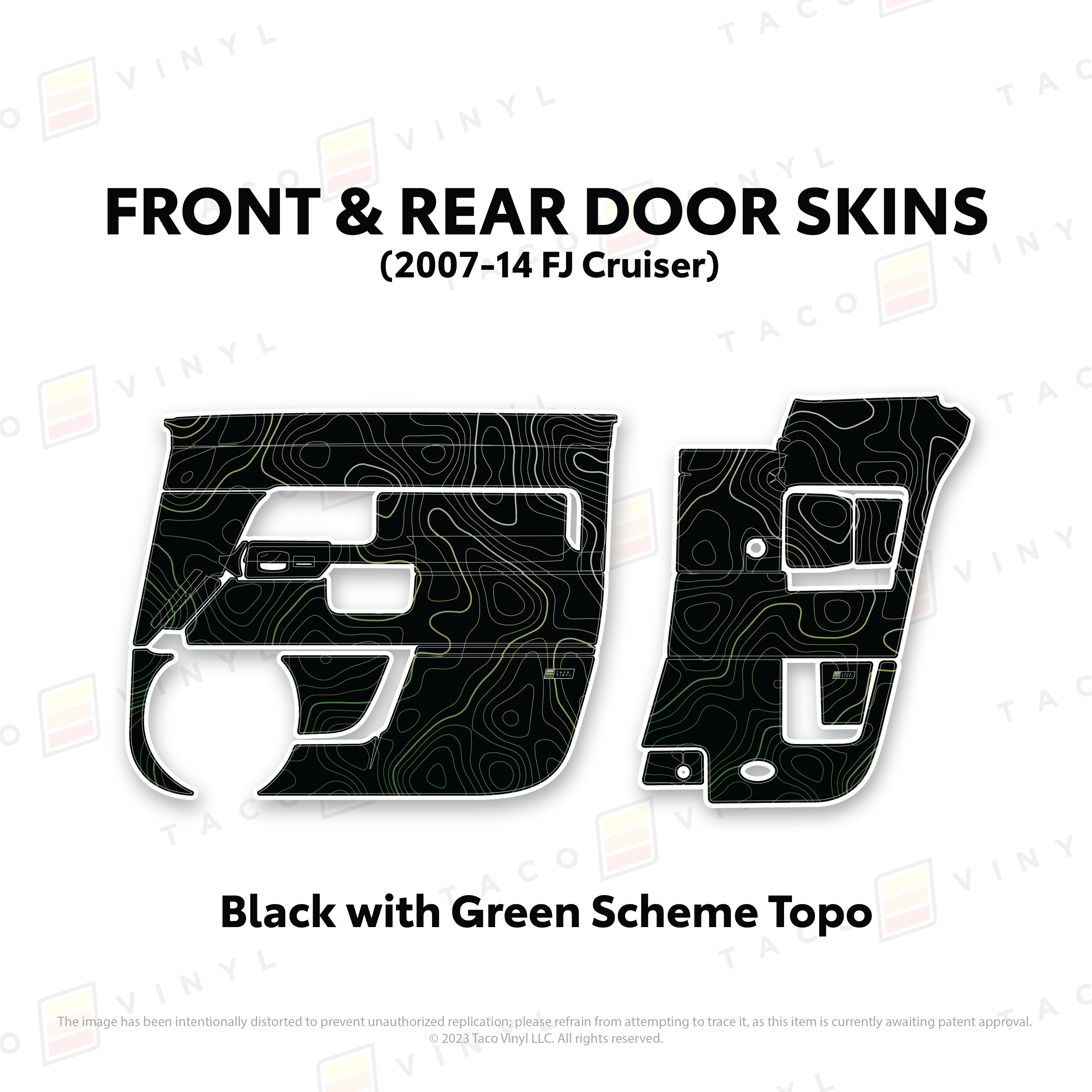 FJ Cruiser Door Skins