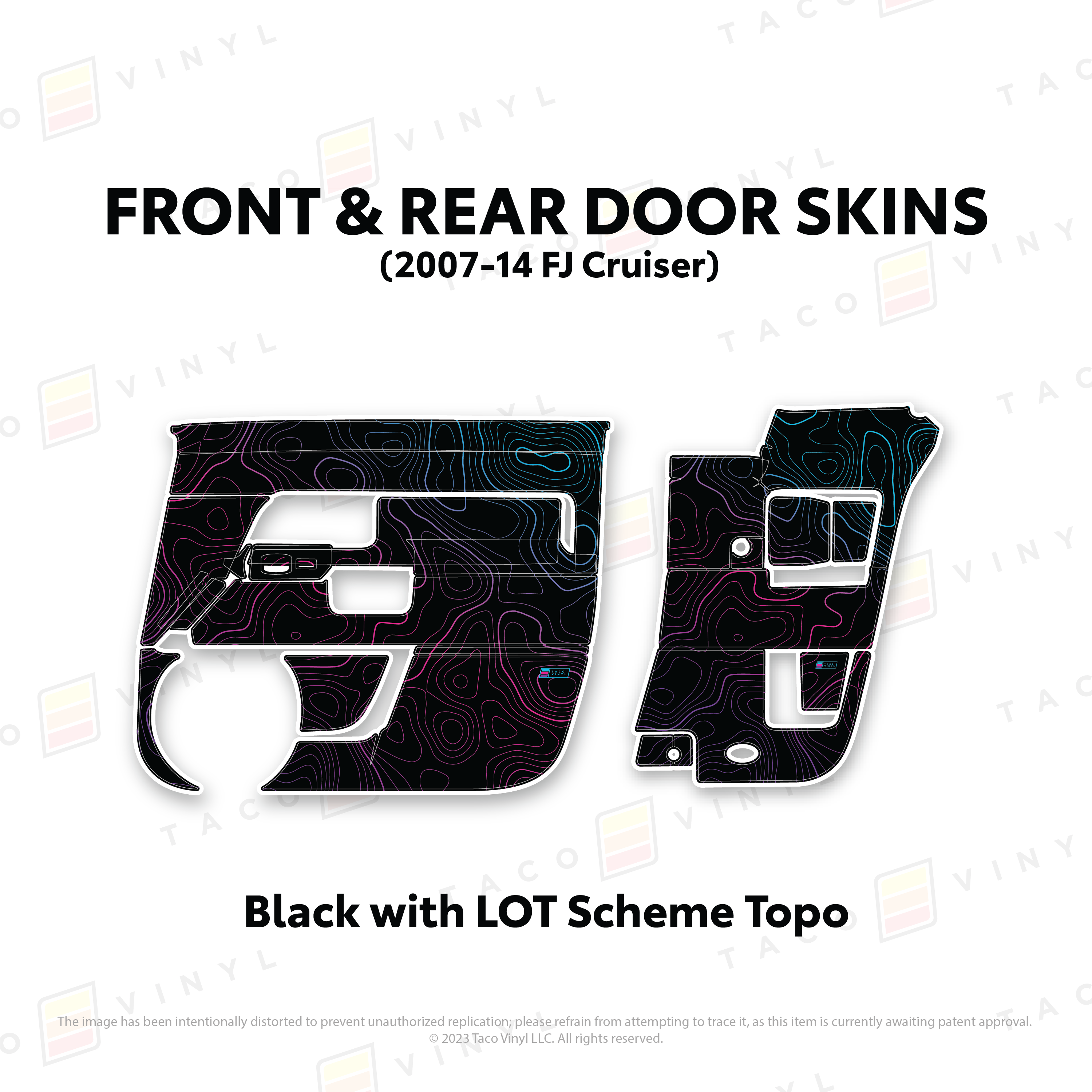 FJ Cruiser Door Skins
