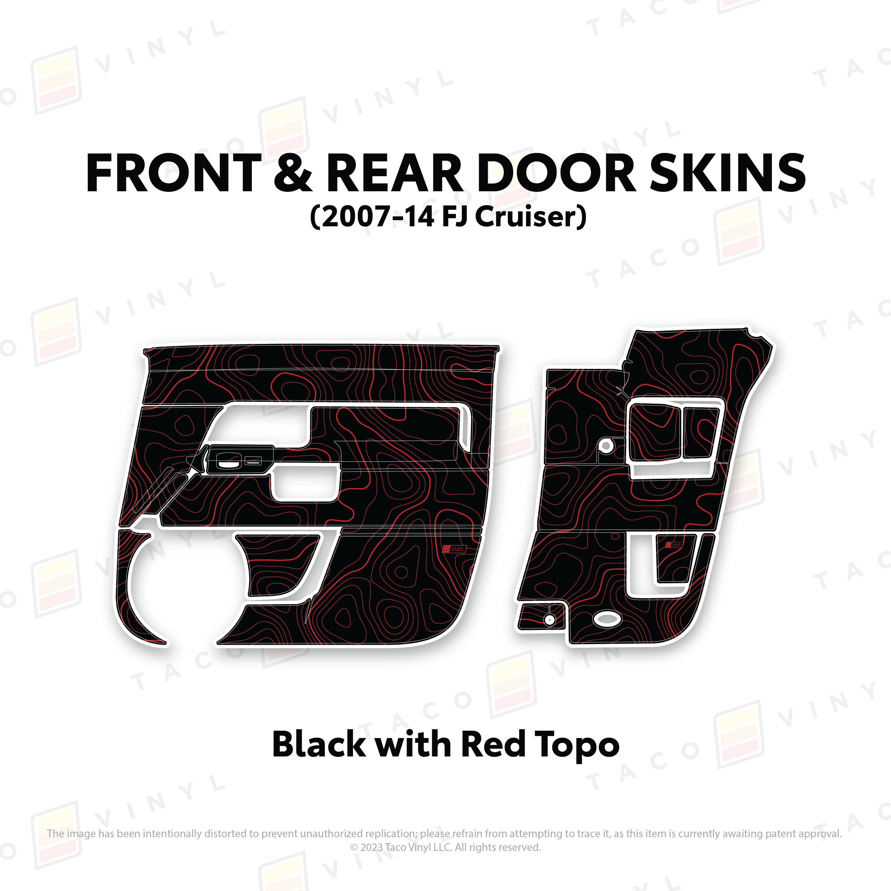 FJ Cruiser Door Skins