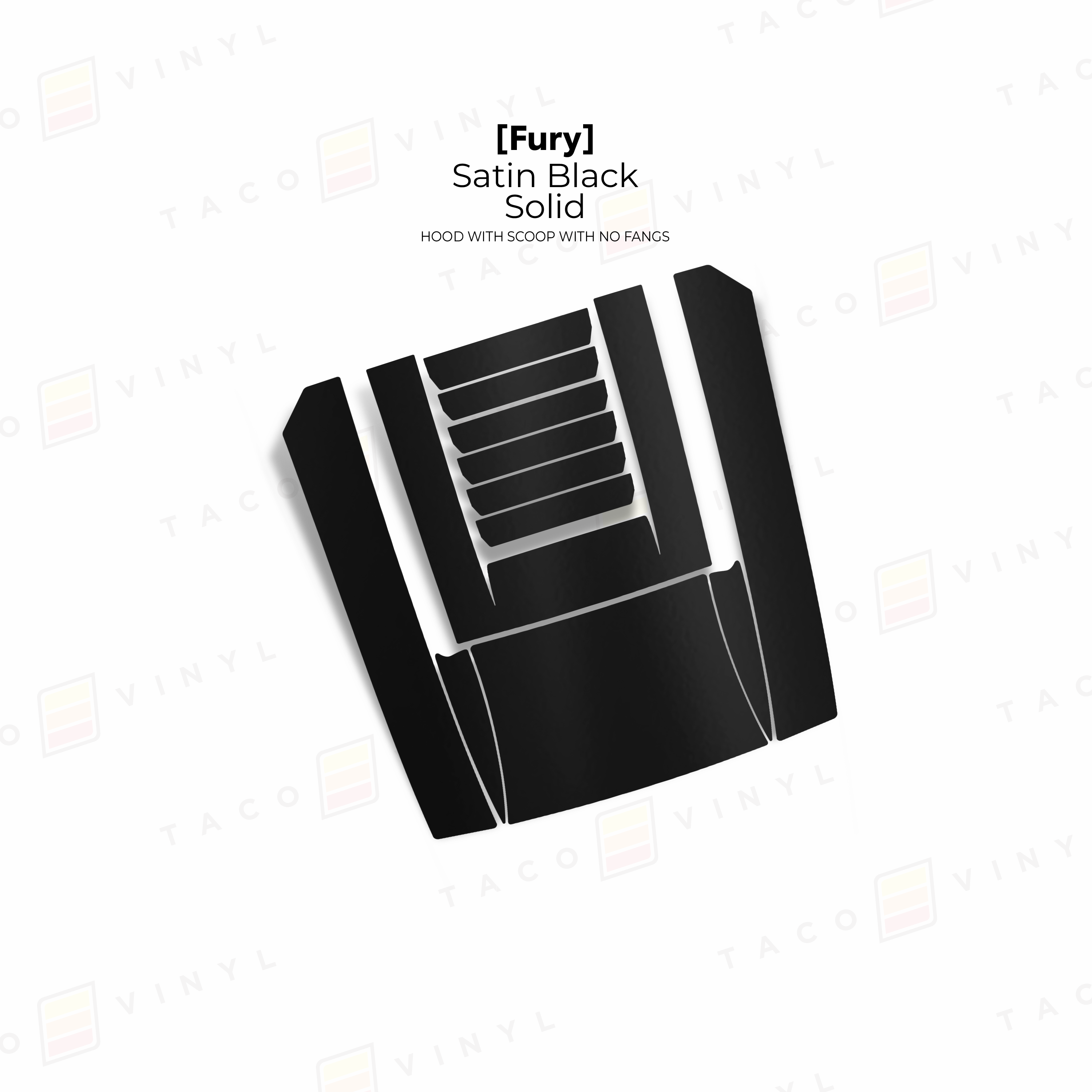 2024+ Tacoma/2025+ 4Runner Fury Hood Scoop Stamp
